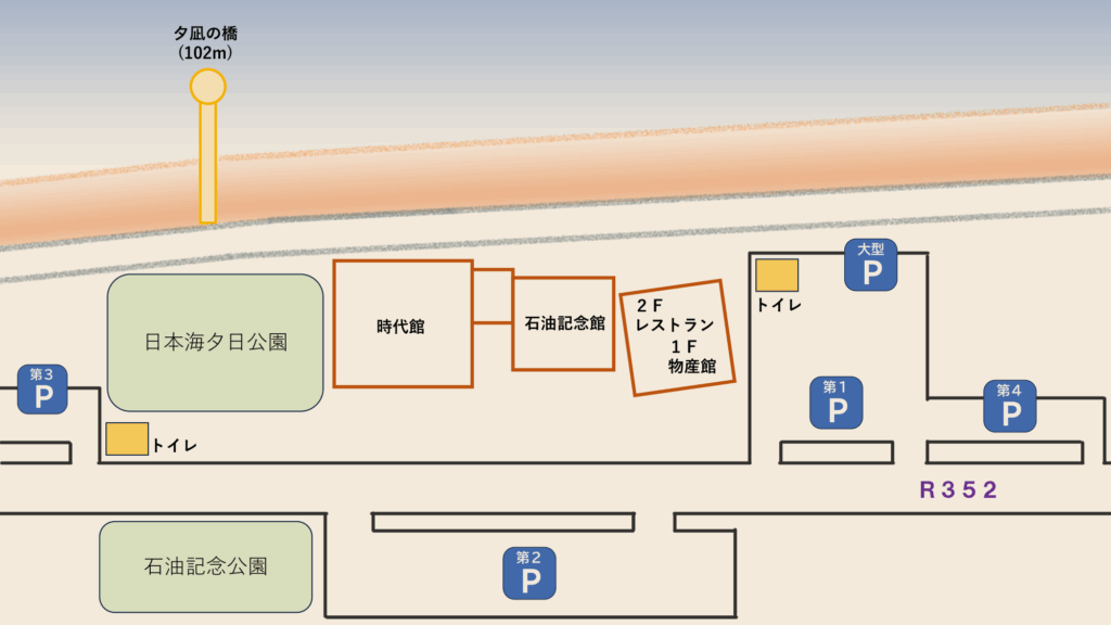 新潟県出雲崎町道の駅 越後出雲崎 天領の里(公式)施設地図