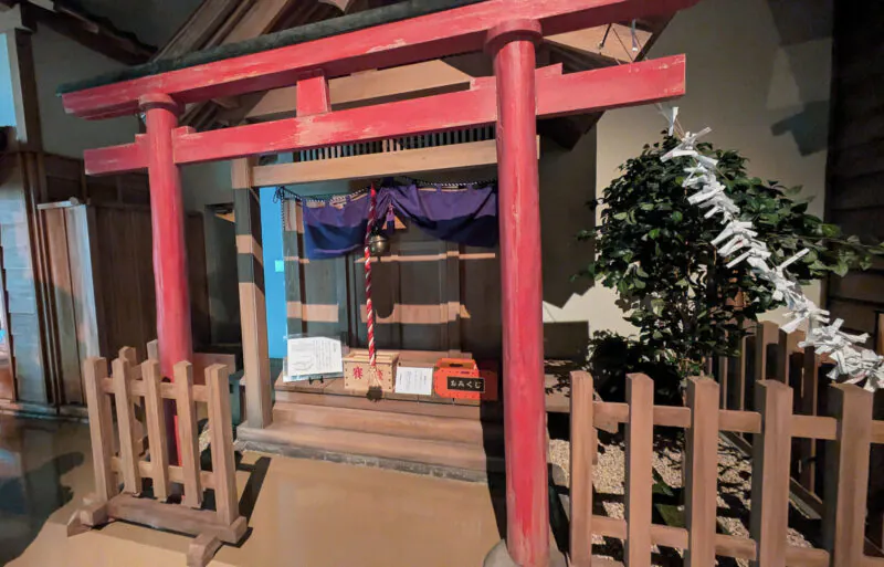 天領出雲崎時代館　神社・おみくじをひけます！