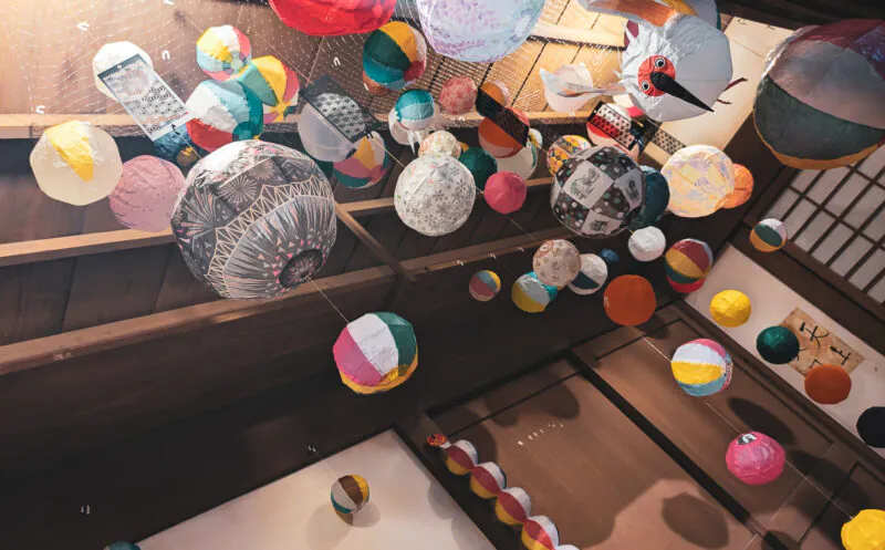 天領出雲崎時代館　出雲崎は紙風船の町でもあります！