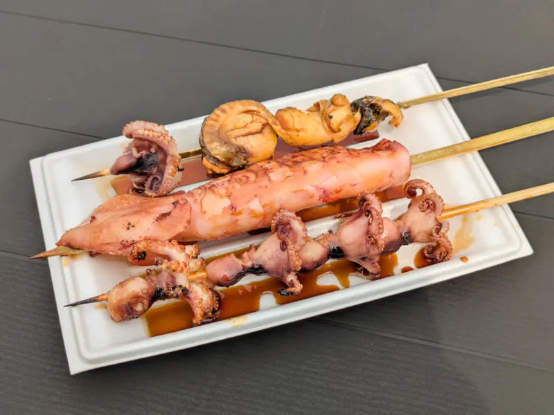 ホタテ🦪イカ🦑イイダコ🐙